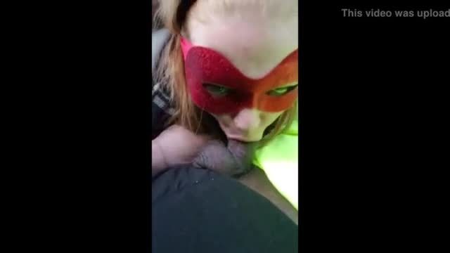 Slut with Fetish Mask