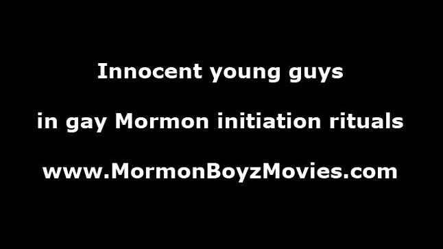 Teen Mormon gay twinks wrestle in underwear