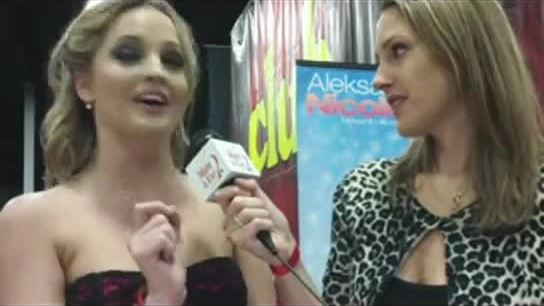 Alexis Texas at the Exotica Show New Jersey AVN Awards Adult Super Star Interview
