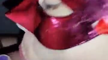 Argenta rosarina con la boquita enchastrada de leche